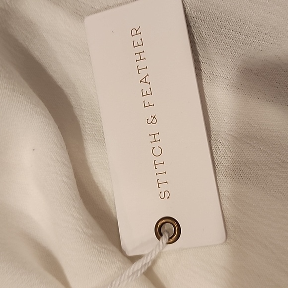 NWT 🤍Aakaa white dress - Picture 7 of 8